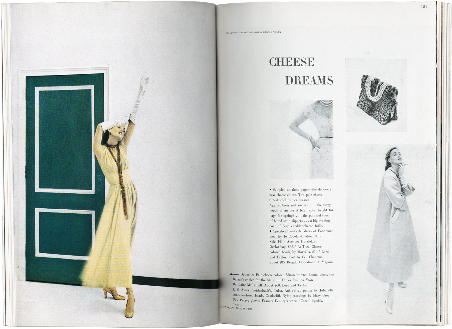 Harper's Bazaar, February 1948 — The Richard Avedon Foundation