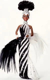 barbie black and white dress Barbie Gallery — Bob Mackie