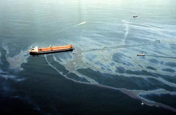 exxon Valdex oil spill, 1989.