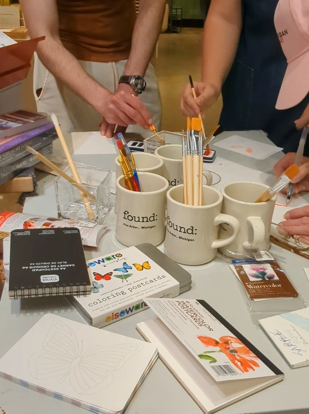 "Art Bar" at Found - Ann Arbor Gallery Night