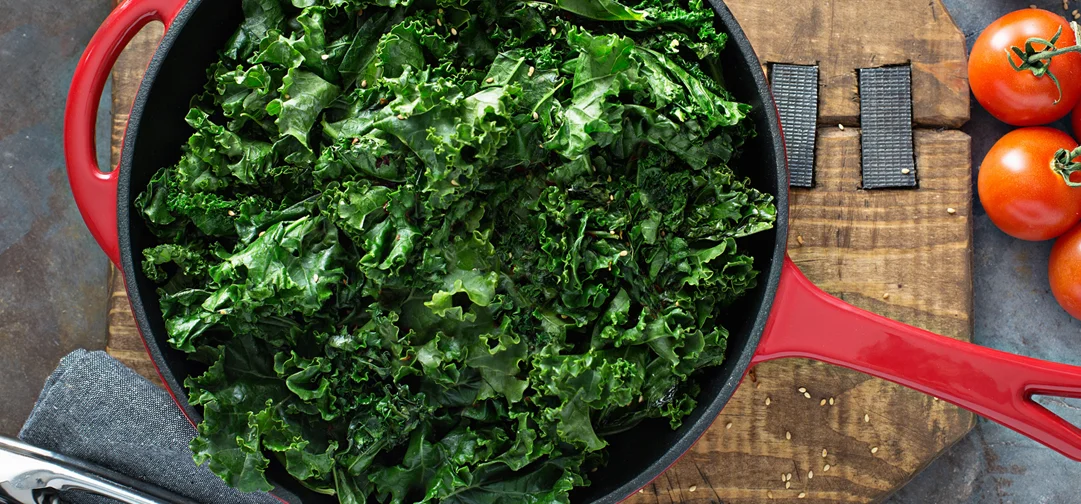 Waterless Greens Recipe: kale, broccoli, asparagus, brussels sprouts, water, sea salt - Sweet Science Nutrition & Wellness, Healthy Sobriety with health coach Elena Skroznikova