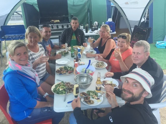 the camping crew