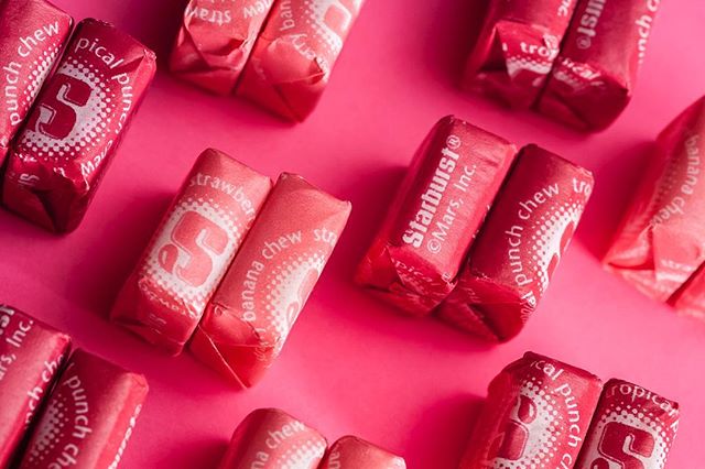 My favorite chew. #sweettooth #mouthwatering #starburst #sugercoated #candy #candystilllife #pinkonpink #studiophotography #foodporn #denverphotographer