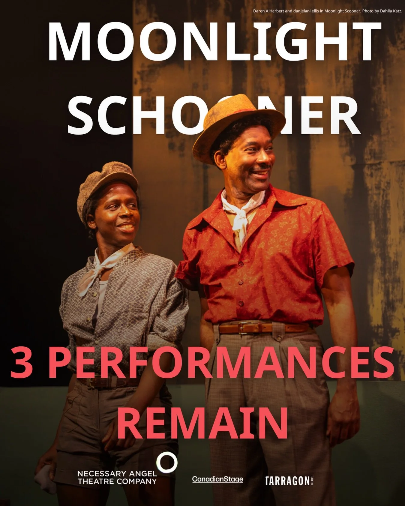 Catch us at @canadianstage Berkeley Street Theatre ⛵️Today at 2:00 and 7:30 and Tomorrow at 2:00!