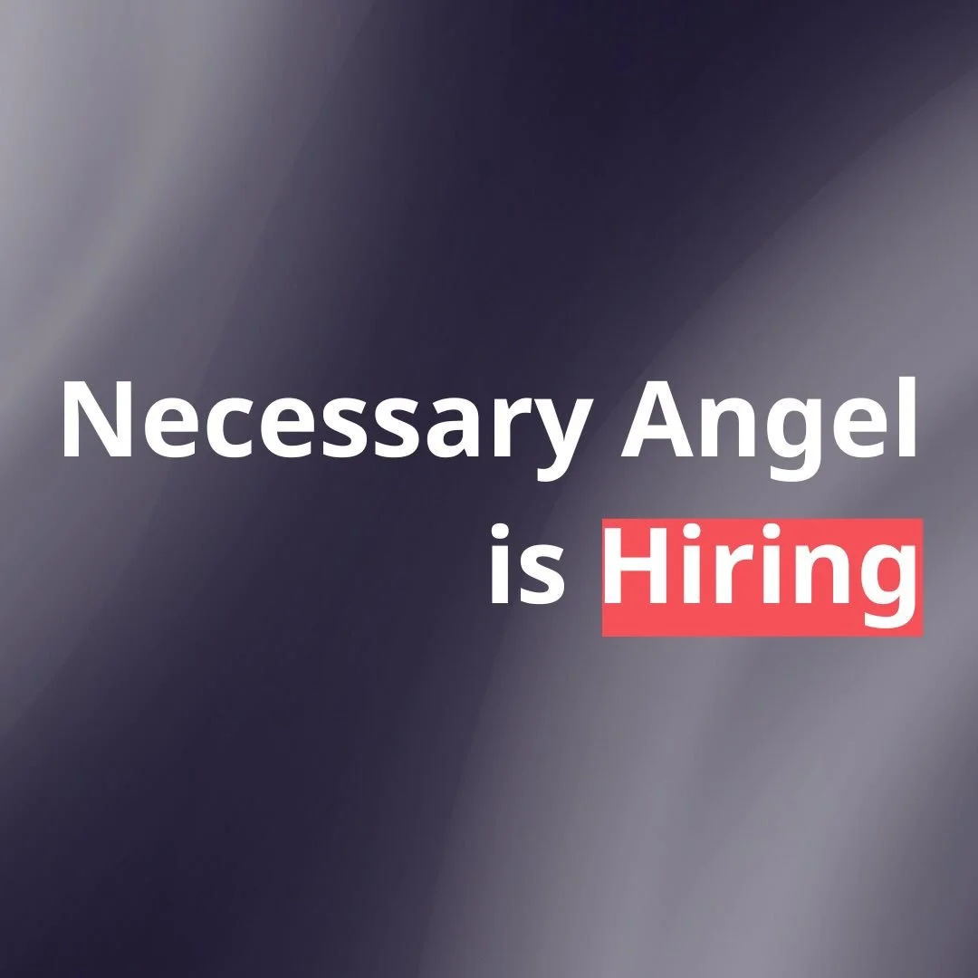 Join the Necessary Angel team this summer! Through Canada Summer Jobs, Necessary Angel will be hiring a production assistant and a fundraising organizer from May &ndash; July 2026. Link in bio. Visit our website and learned how to apply