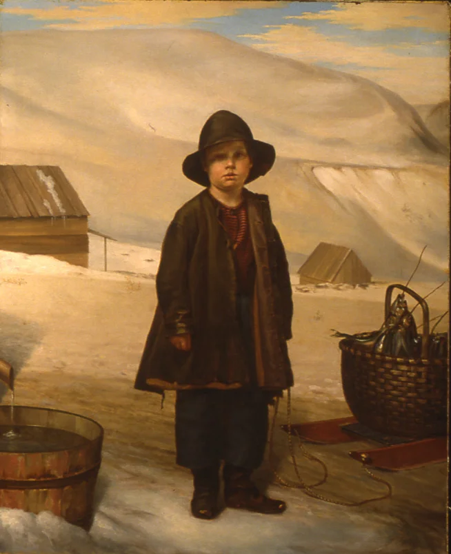 Hardy, Jeremiah Pearson, "The Smelt Seller," 1870, 66.1489