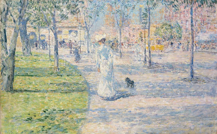 Hassam, (Frederick) Childe, "Union Square in Spring," 1900, 98.16.4