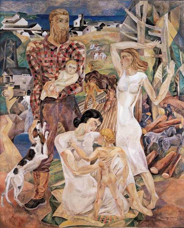 "Romance of Autumn," George Bellows (1916)