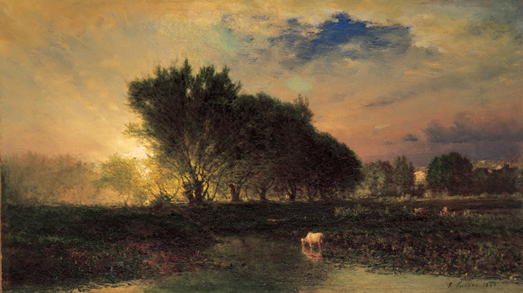 Writing Prompt for Scientific Observation Unit #2: George Inness, Sunrise, 1860, 57.1062