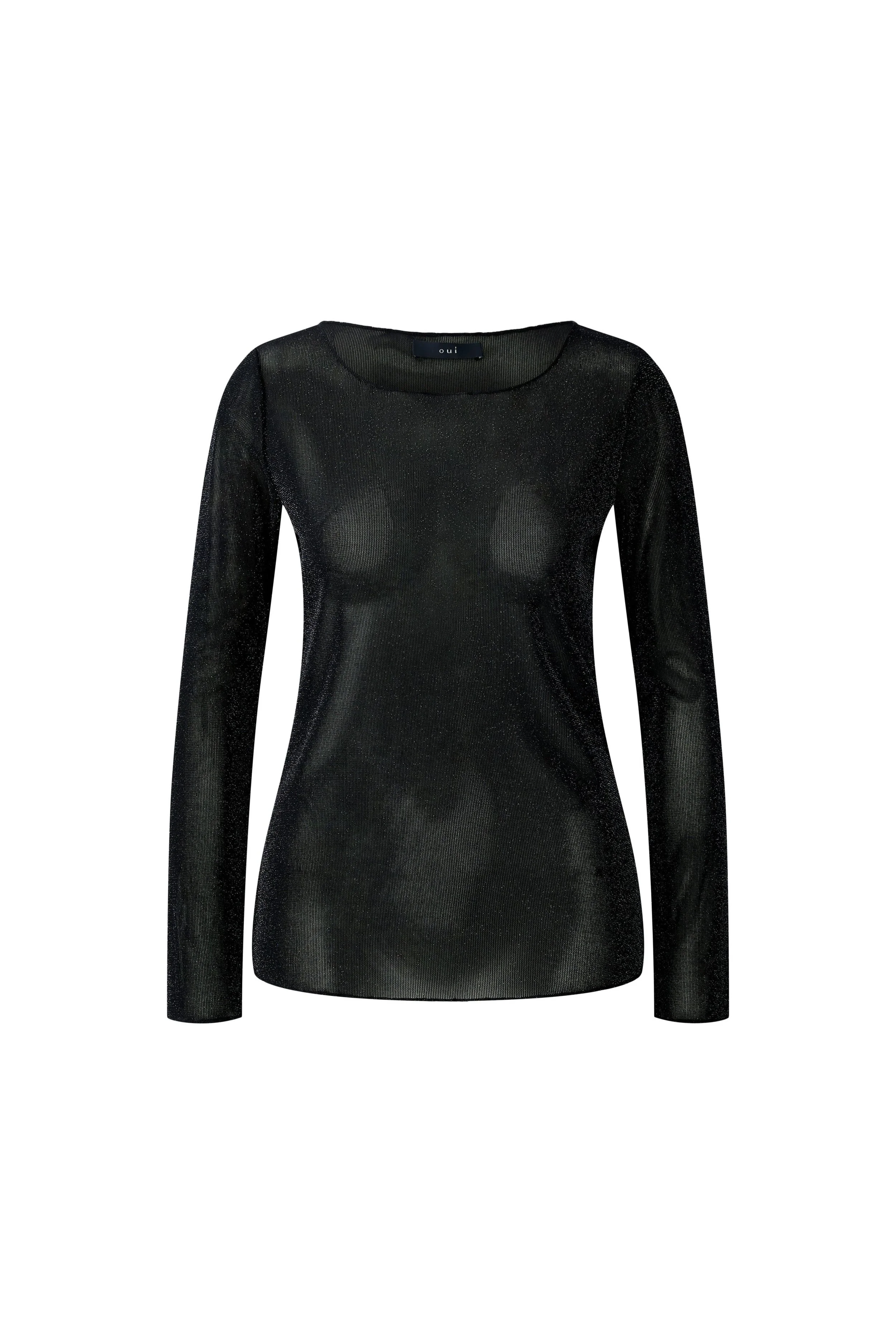 Mesh Top with Lurex - Oui