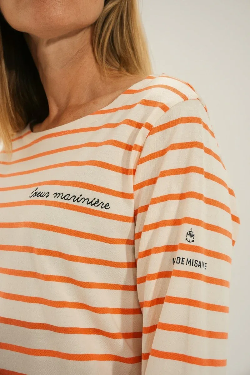 Ventest Cotton Striped Top - Mat de Misaine