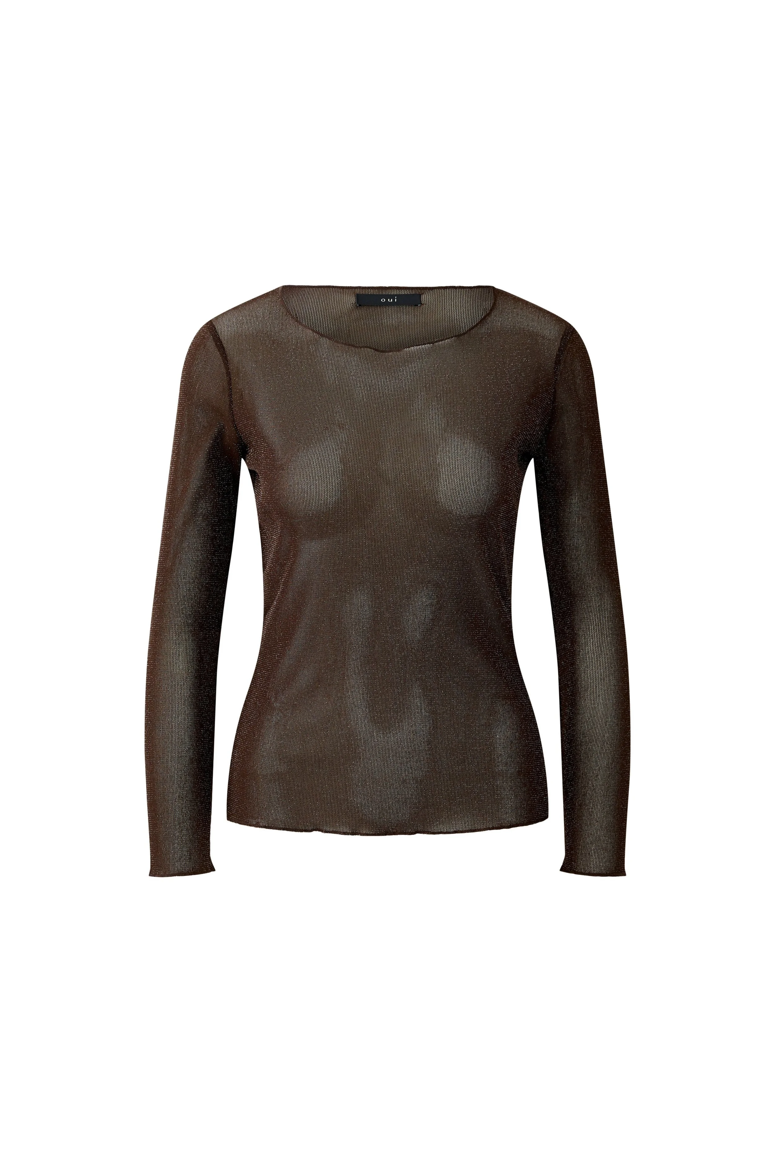 Mesh Top with Lurex - Oui