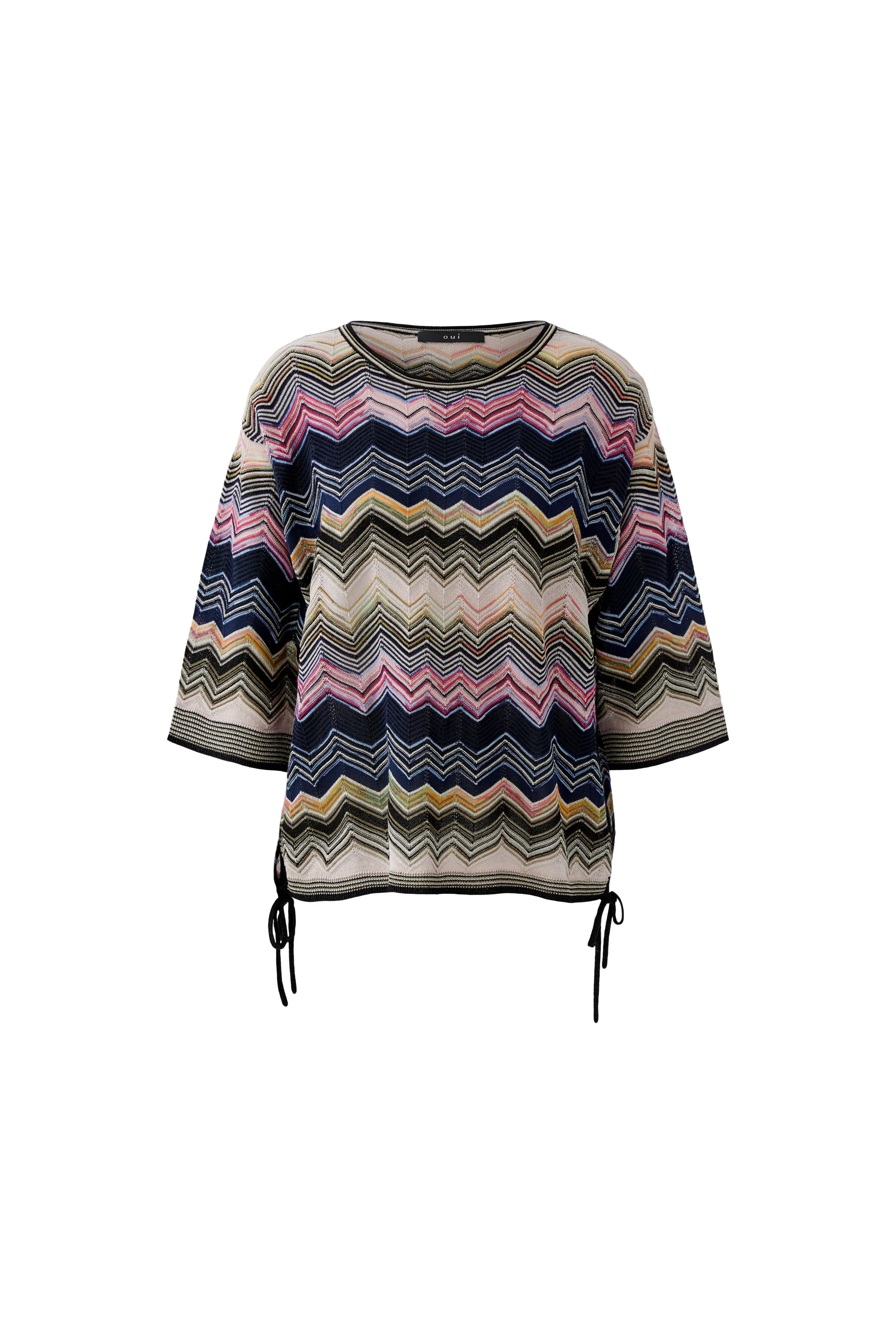 Knit Top with Ties - Oui