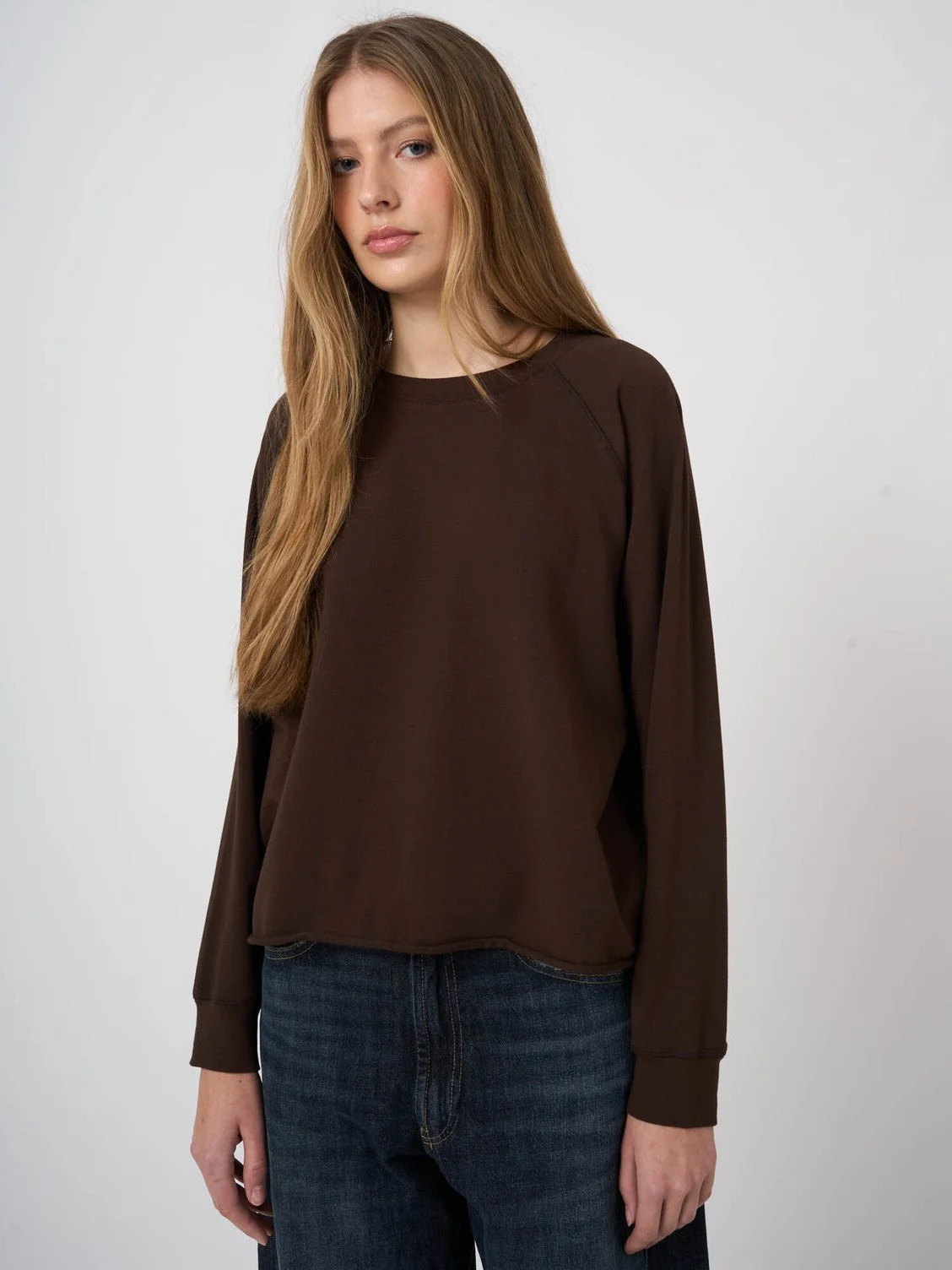 Sweatshirt in Cocoa - Repeat