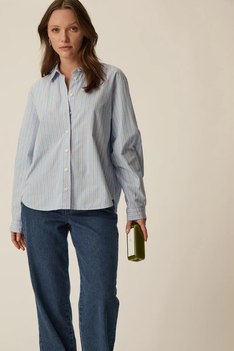 Souvenir Stripe Shirt - Des Petits Hauts