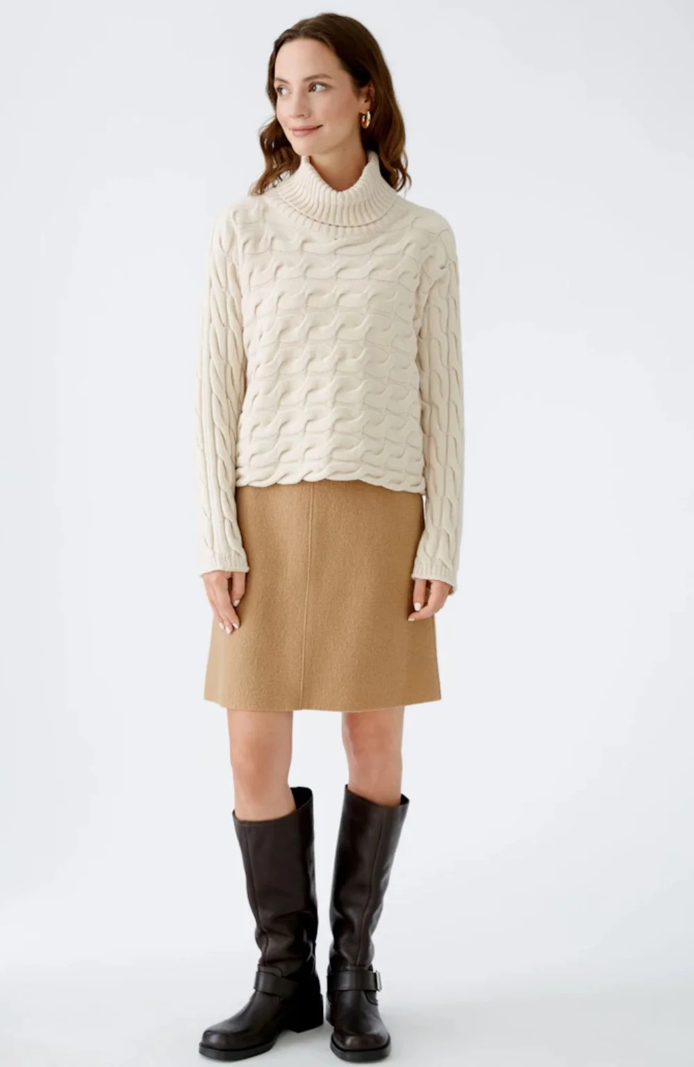 Wool Skirt - Oui
