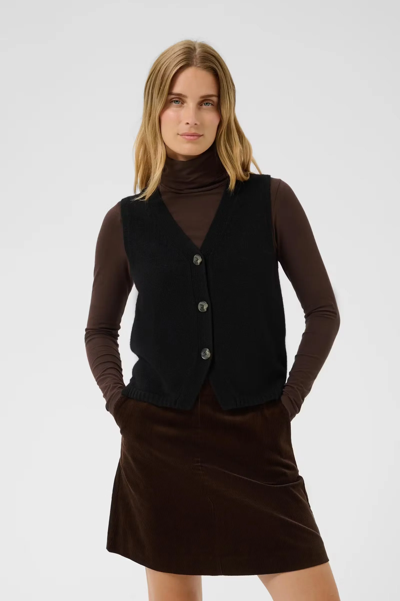 Sylva Vest in Black - Part Two