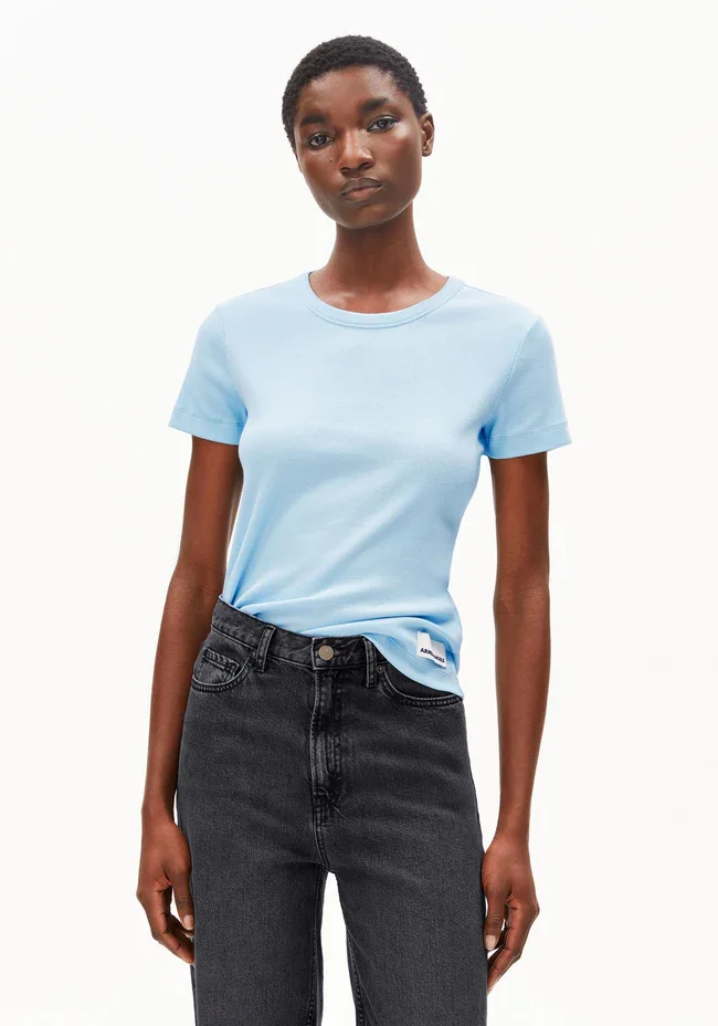 Kardaa T-Shirt in Blue Glow - ArmedAngels