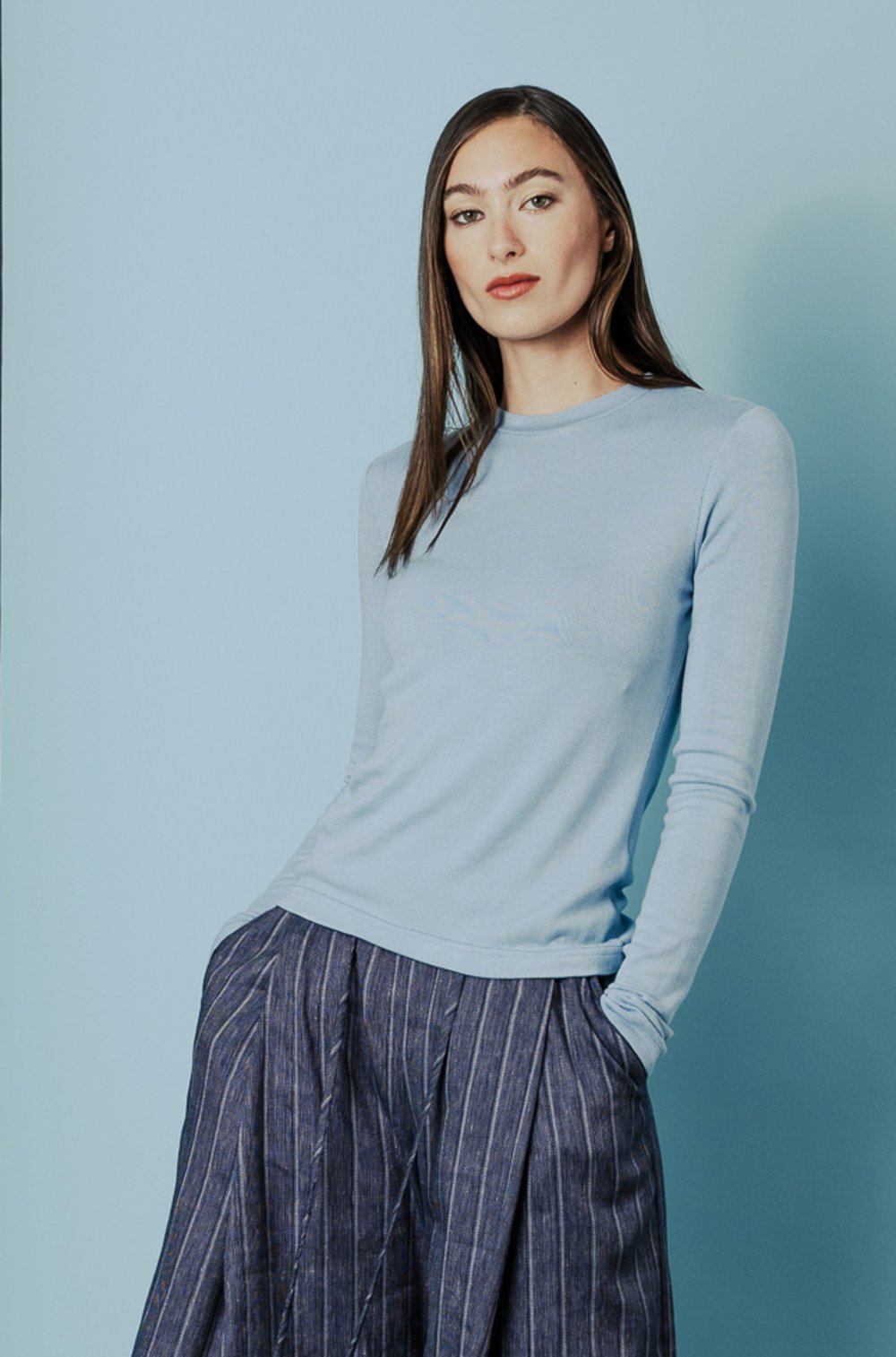 George Top in Baby Blue - Bodybag by Jude