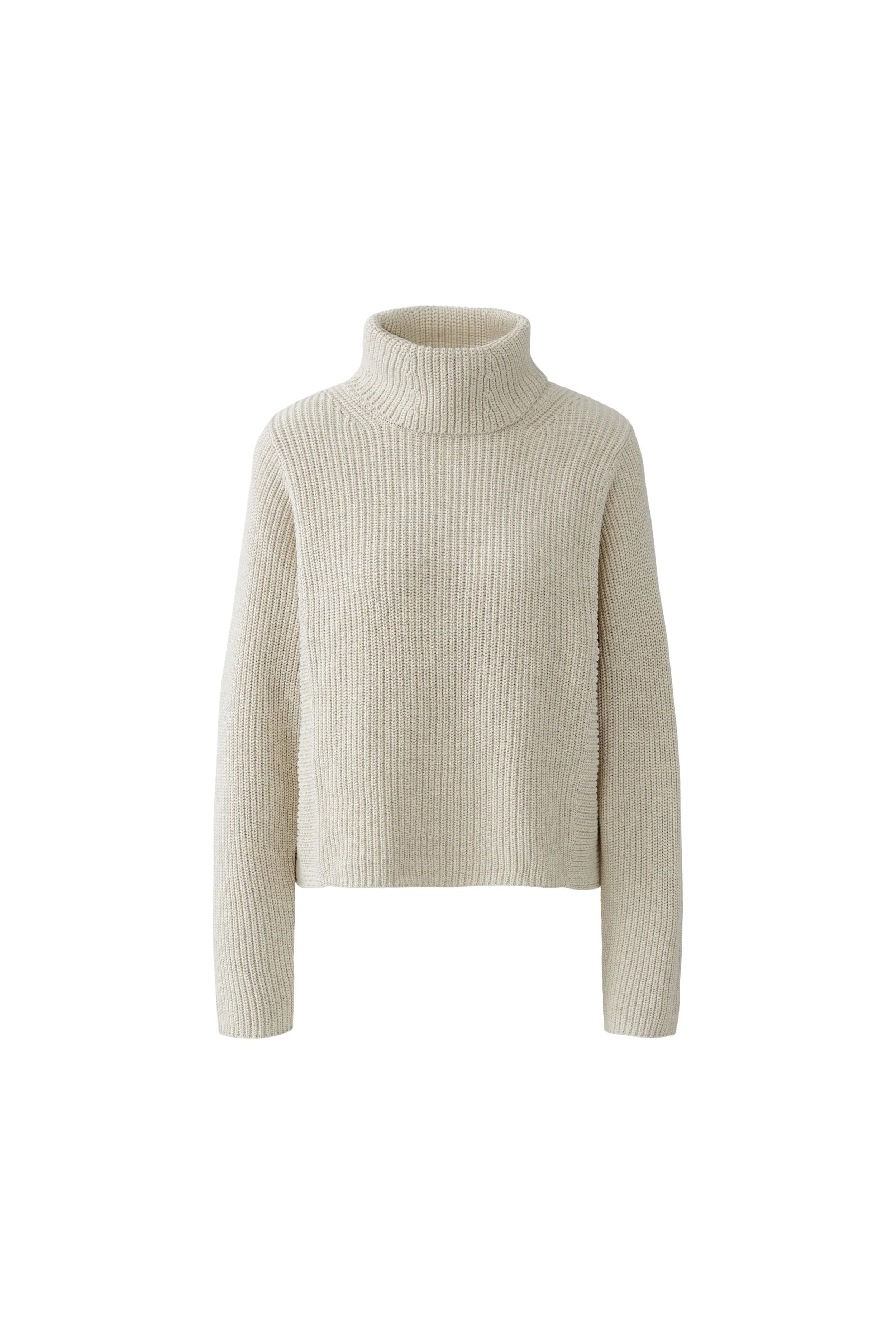 Cotton Ribbed Sweater - Oui