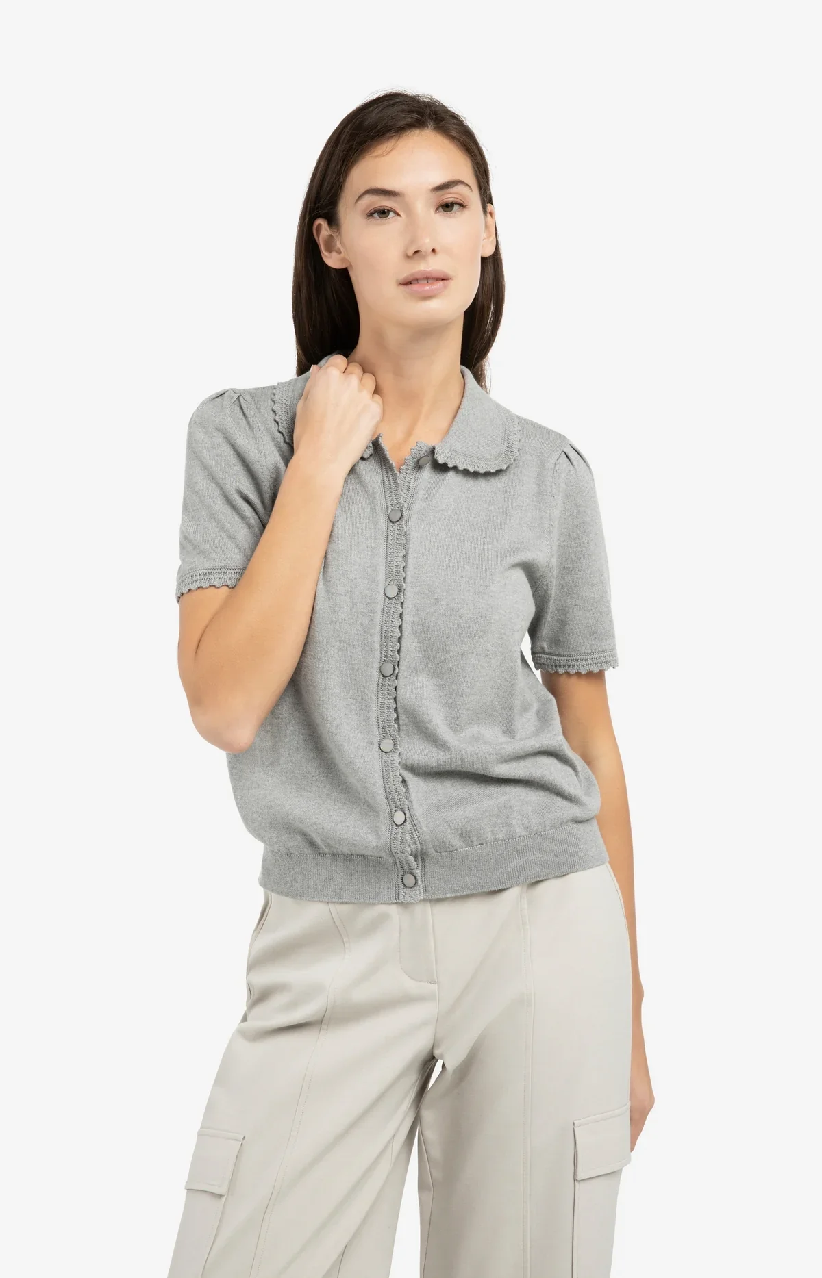 Short Sleeves Cardigan - YaYa