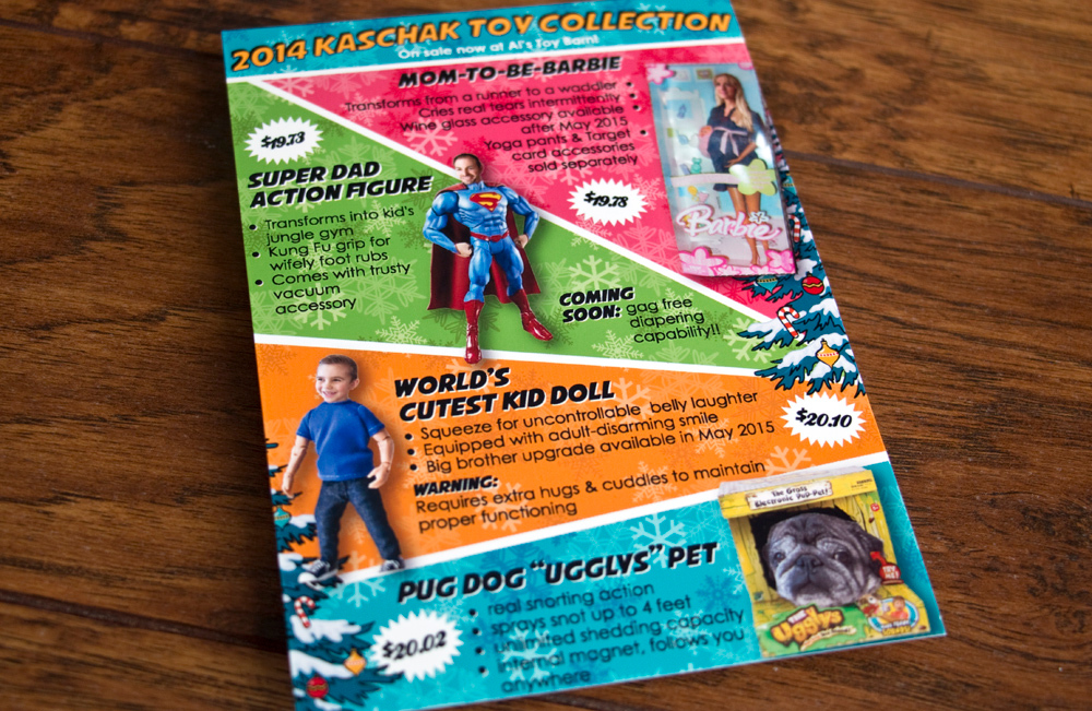 Laura's Toy Shop Holiday Card