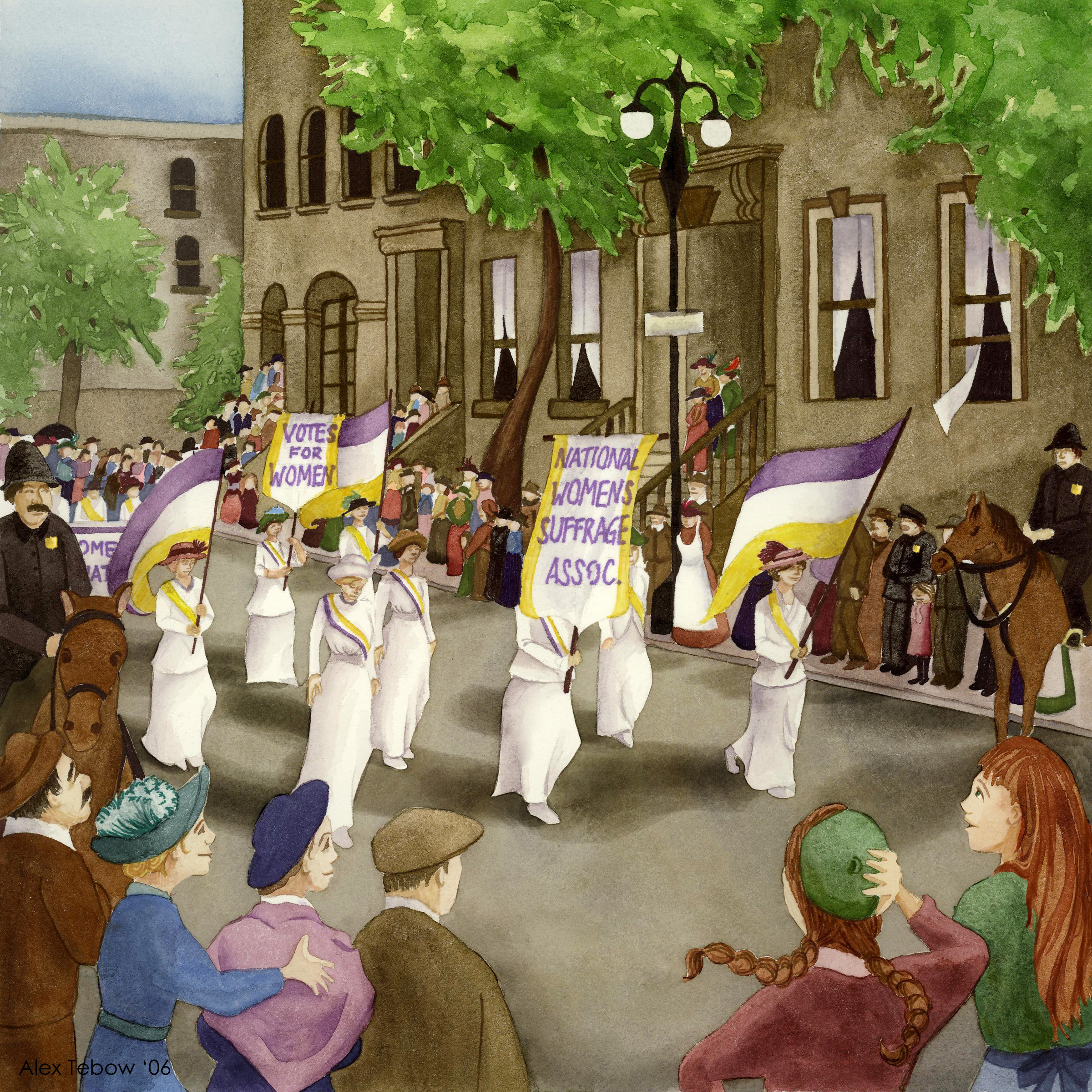 The Secret Life - Suffrage Parade