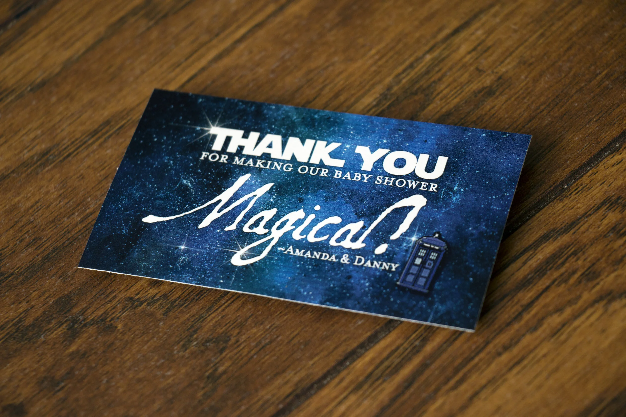 Star Wars, Harry Potter, Dr. Who Baby Shower