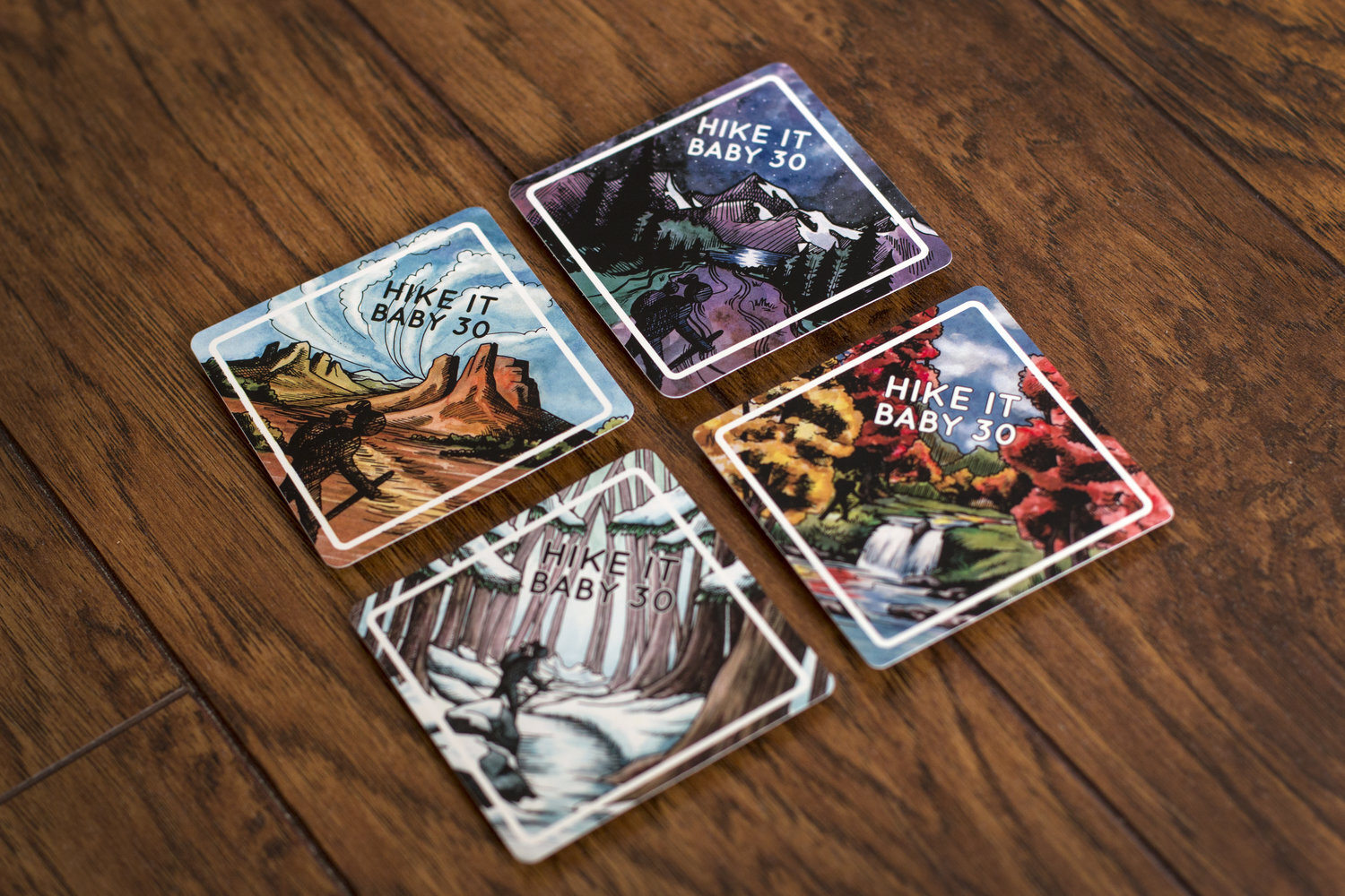 Hike it Baby 30 - Artist Series Stickers