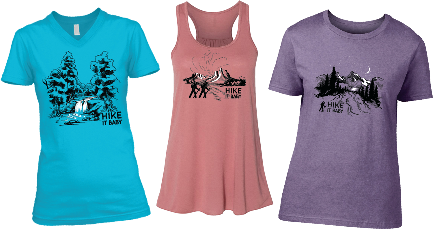 Hike it Baby 30 Artist Series Tees