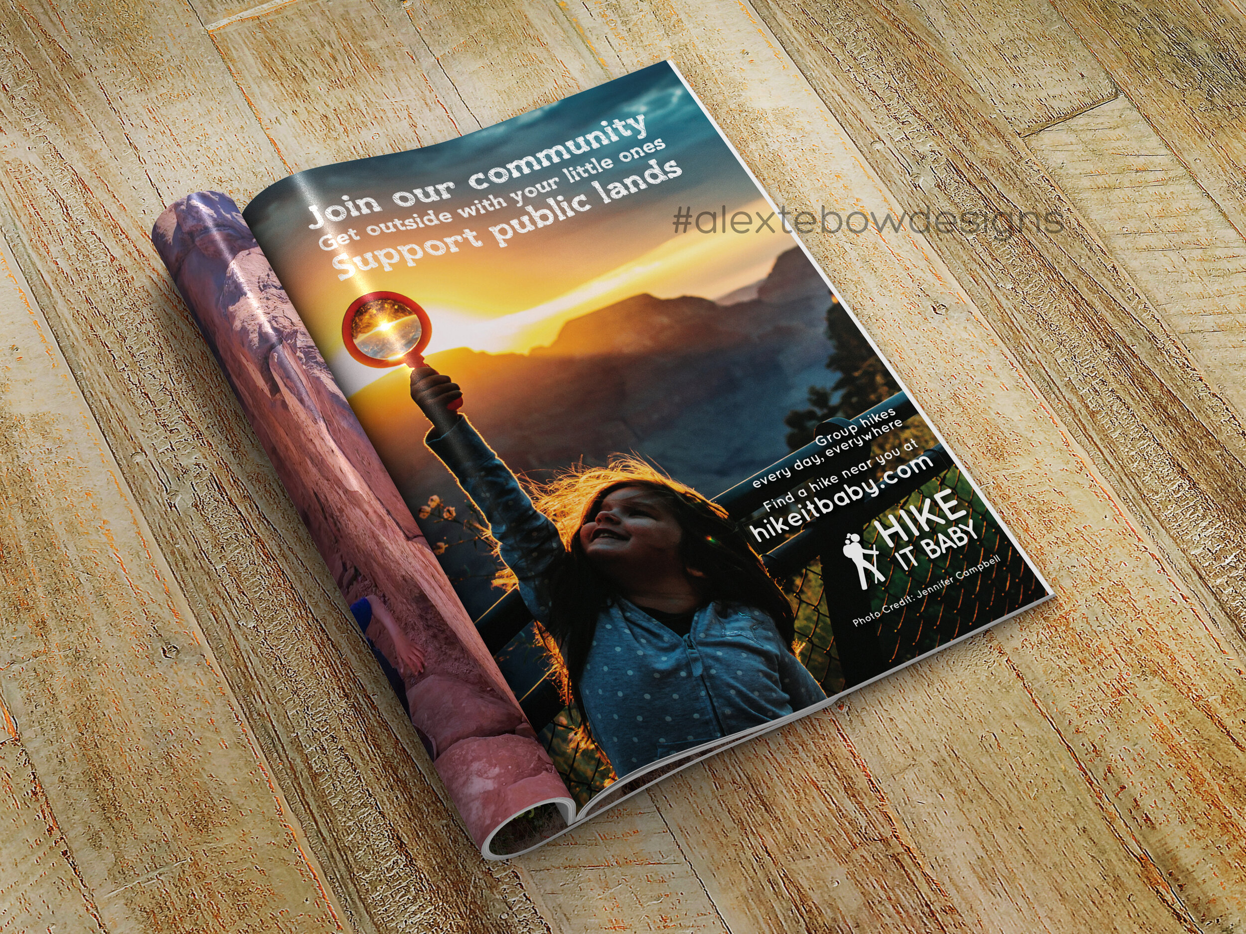 Hike it Baby - Backpacker Magazine Ad
