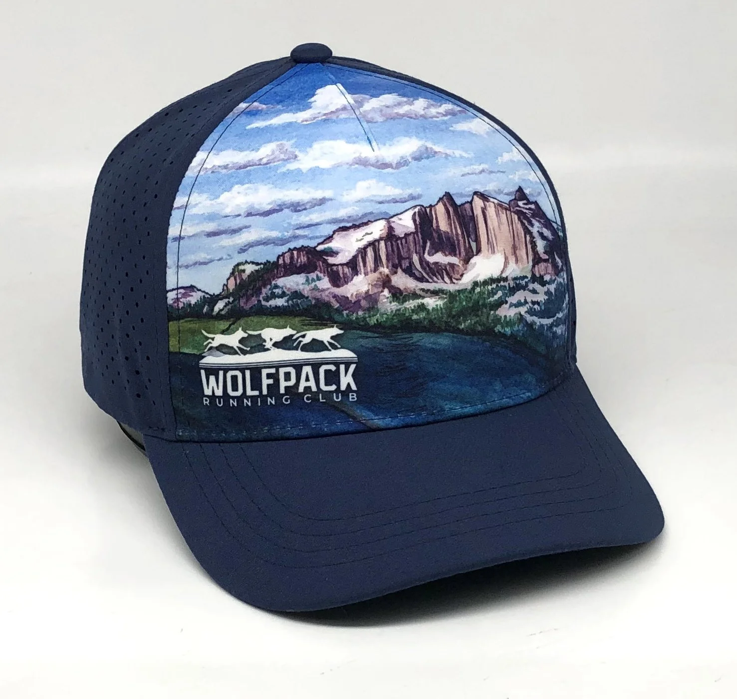 Lone Peak Watercolor Trucker