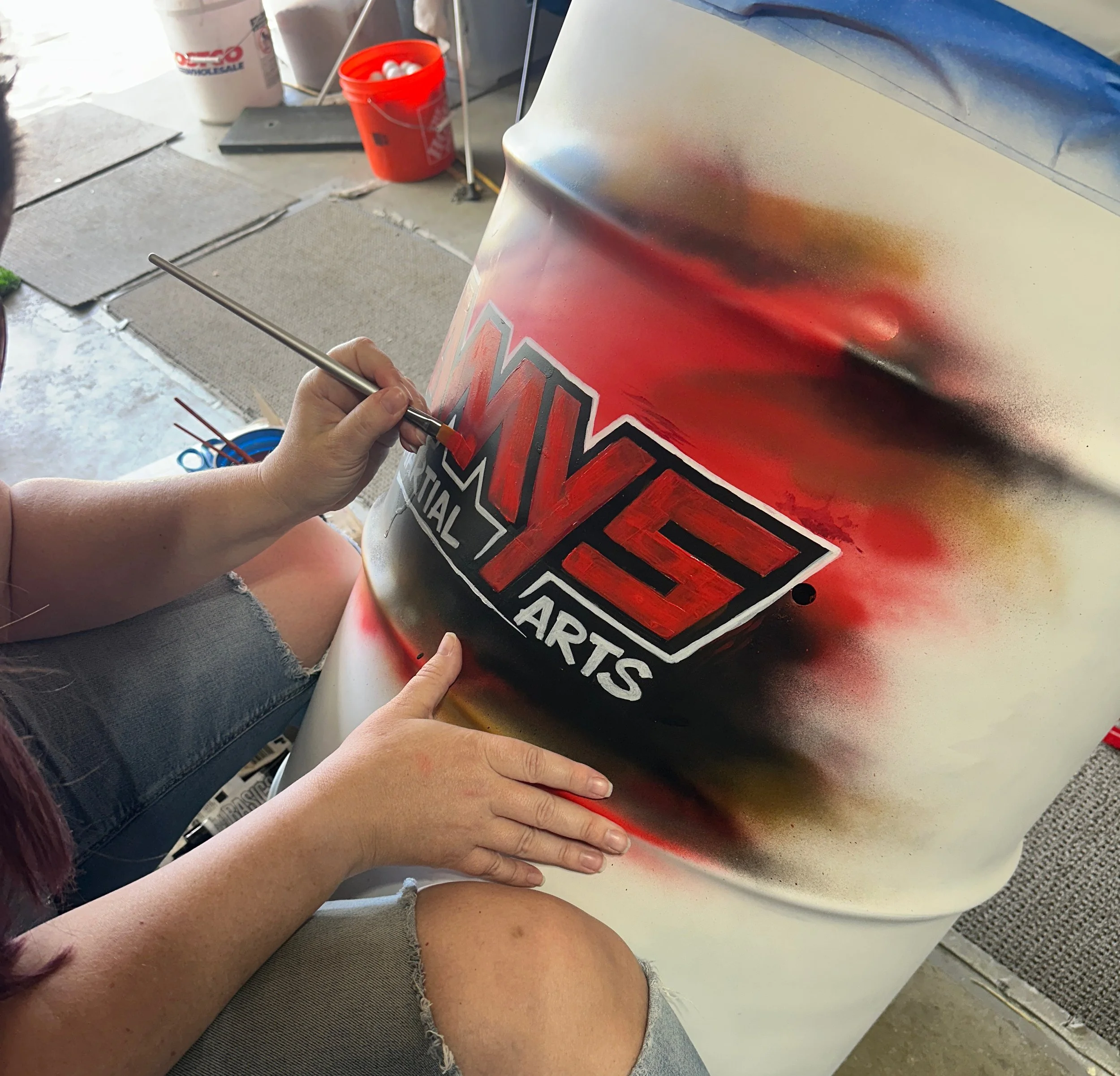 Turning a Steel Drum into a... Drum