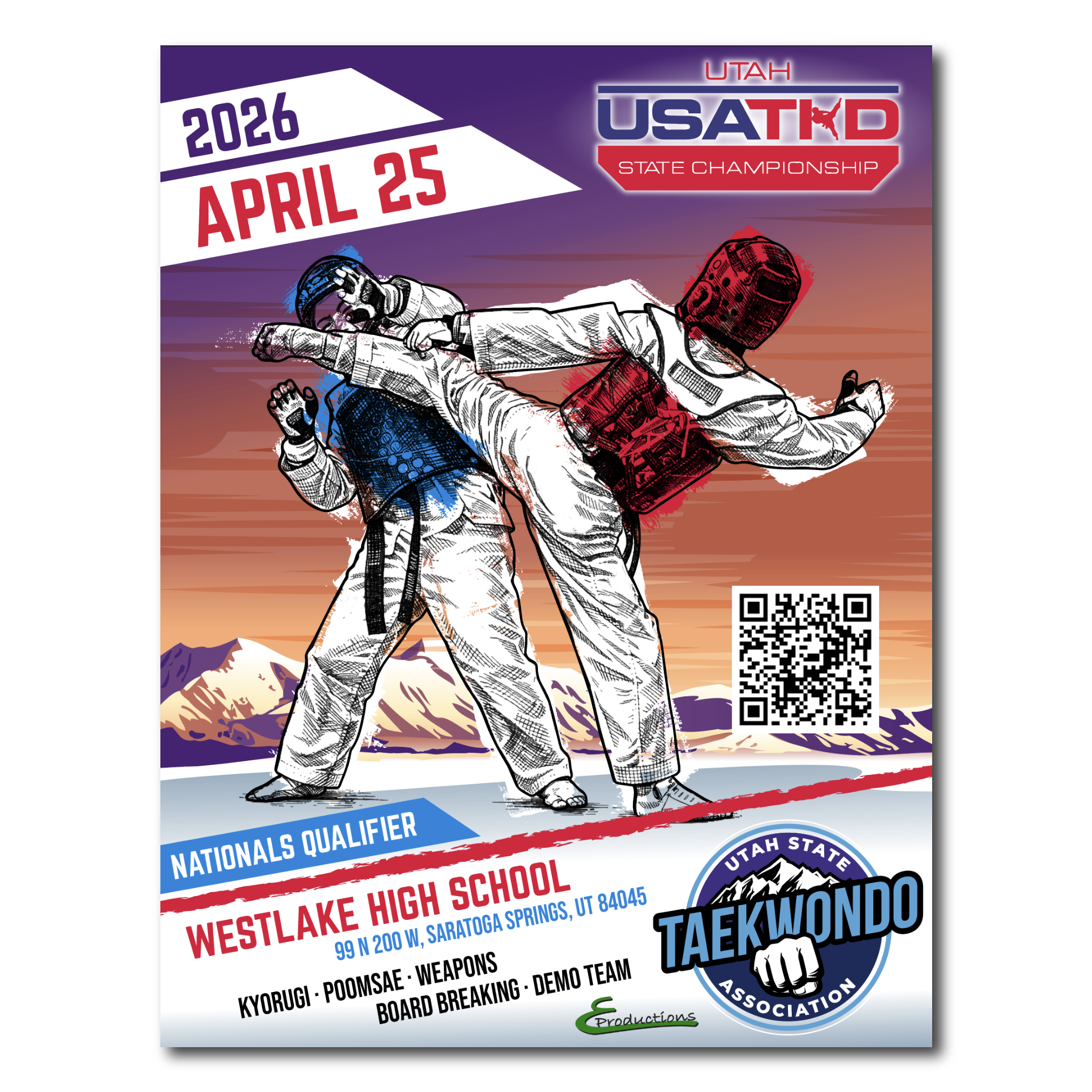 Utah TKD Assoc State Tournament 2026