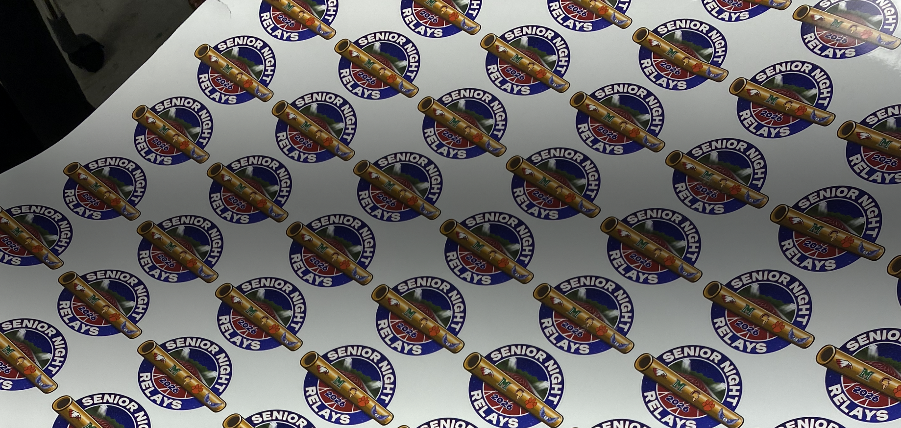 Senior Night Relays Sticker