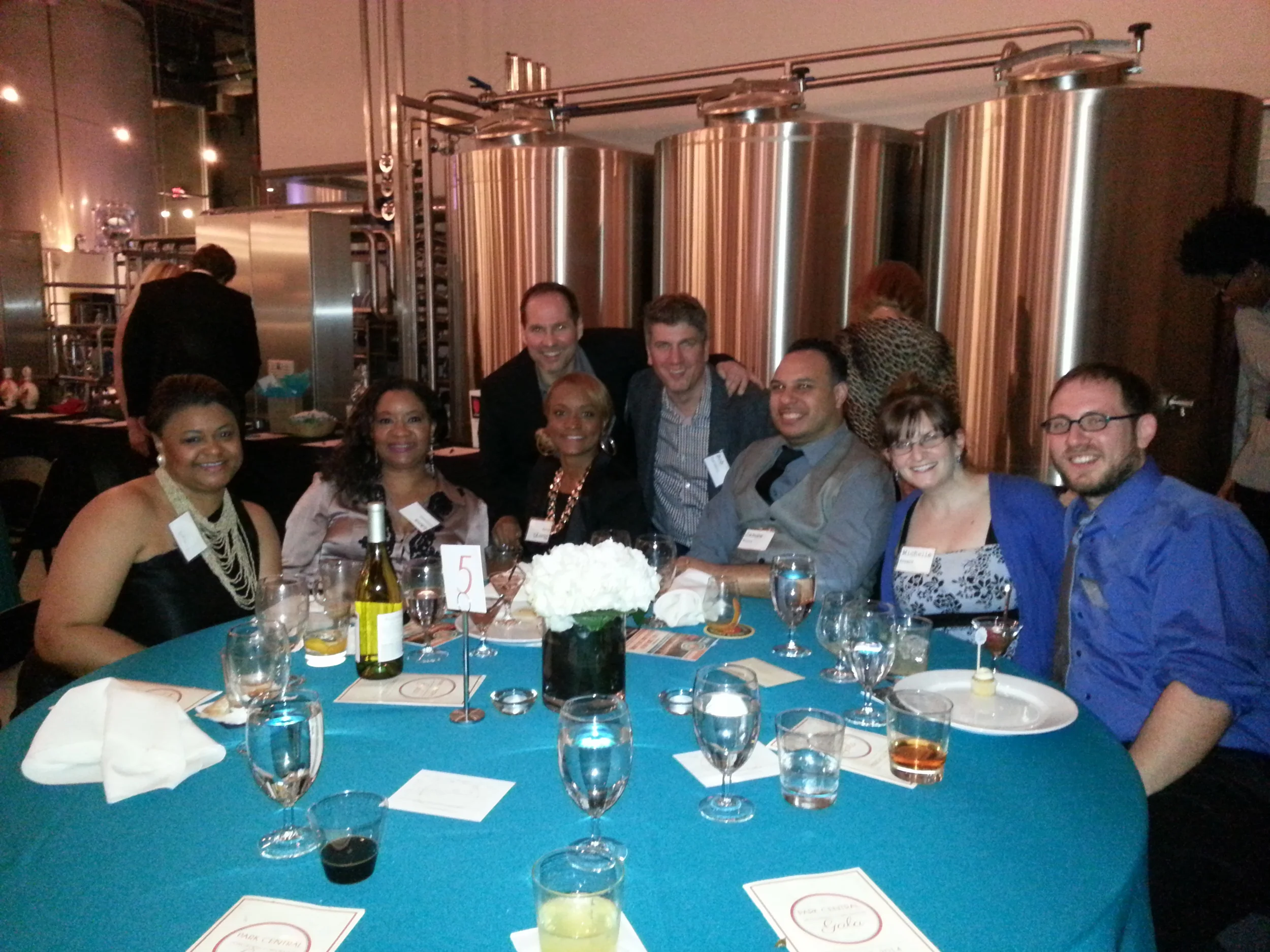 Commercial Tenants at a neighborhood gala