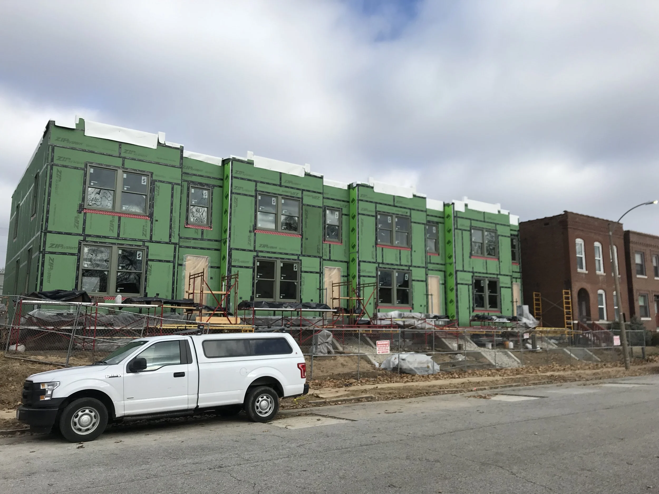 Clarice Townhomes in November 2018