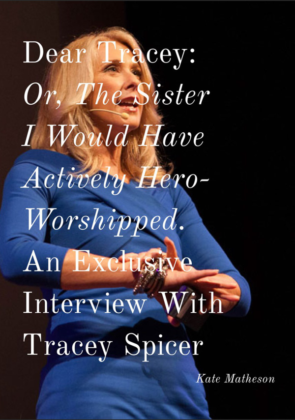 Dear Tracey