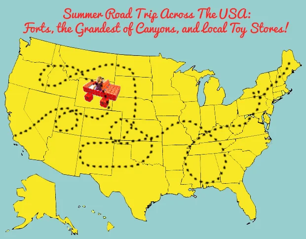 An Epic Summer Road Trip - With Bonus Stops at Local Toy Stores