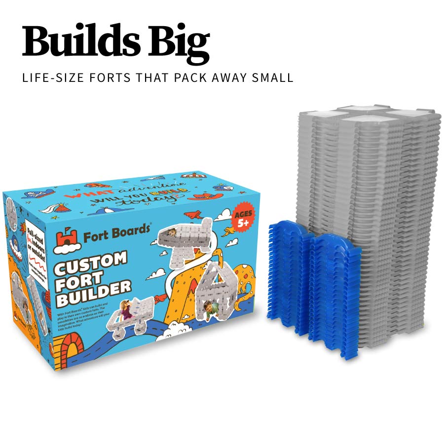 92 Piece Set Fort Boards Blaster Boards Kids Fort Building Kit for Nerf Wars & Creative Play 2 Pack