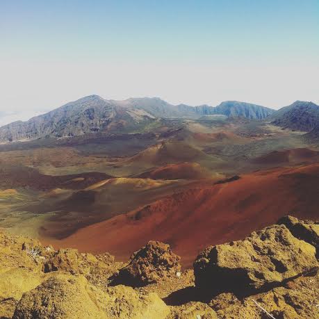Opening to Ho'oponopono. Ancient Hawaiian practice of reconciliation and forgiveness. Above the clouds by the crater of Mt Haleakala. A white owl flew overhead in the wake of day.