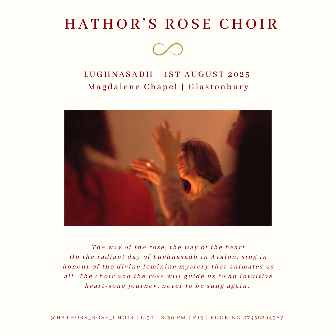 Hathors Rose Choir Lughnasadh | Magdalene Chapel Glastonbury