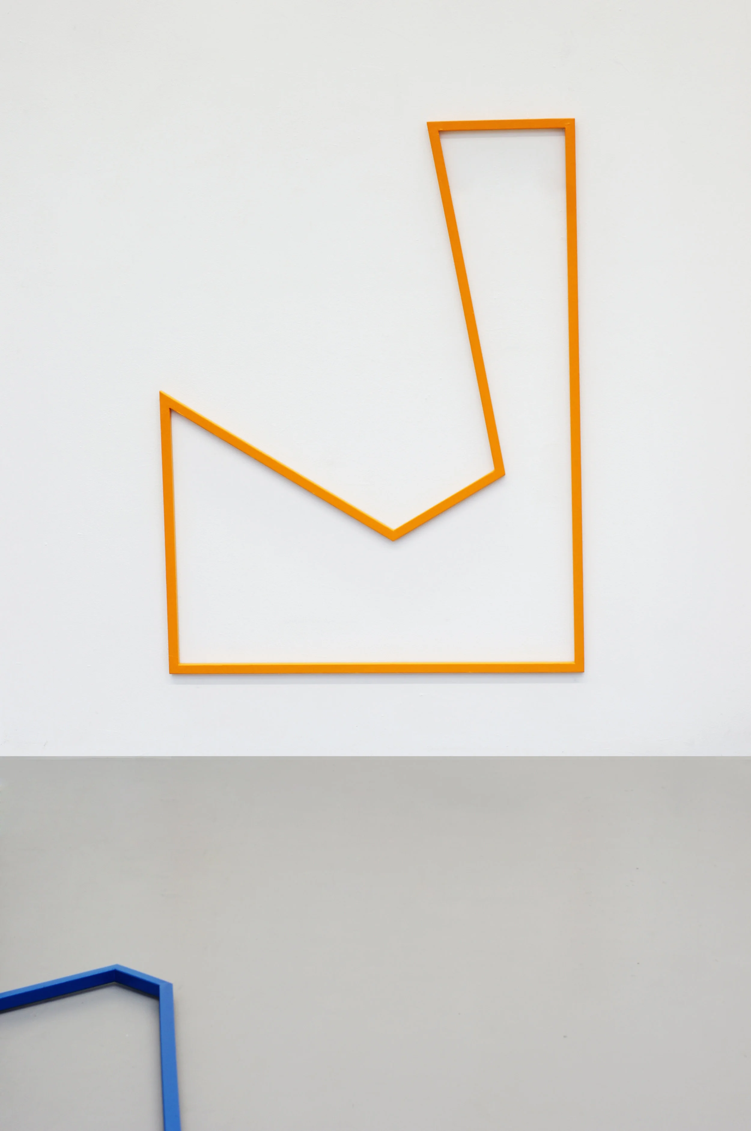  PLAYGROUND YELLOW  2015 // 170cm x 130cm  steel and varnish 