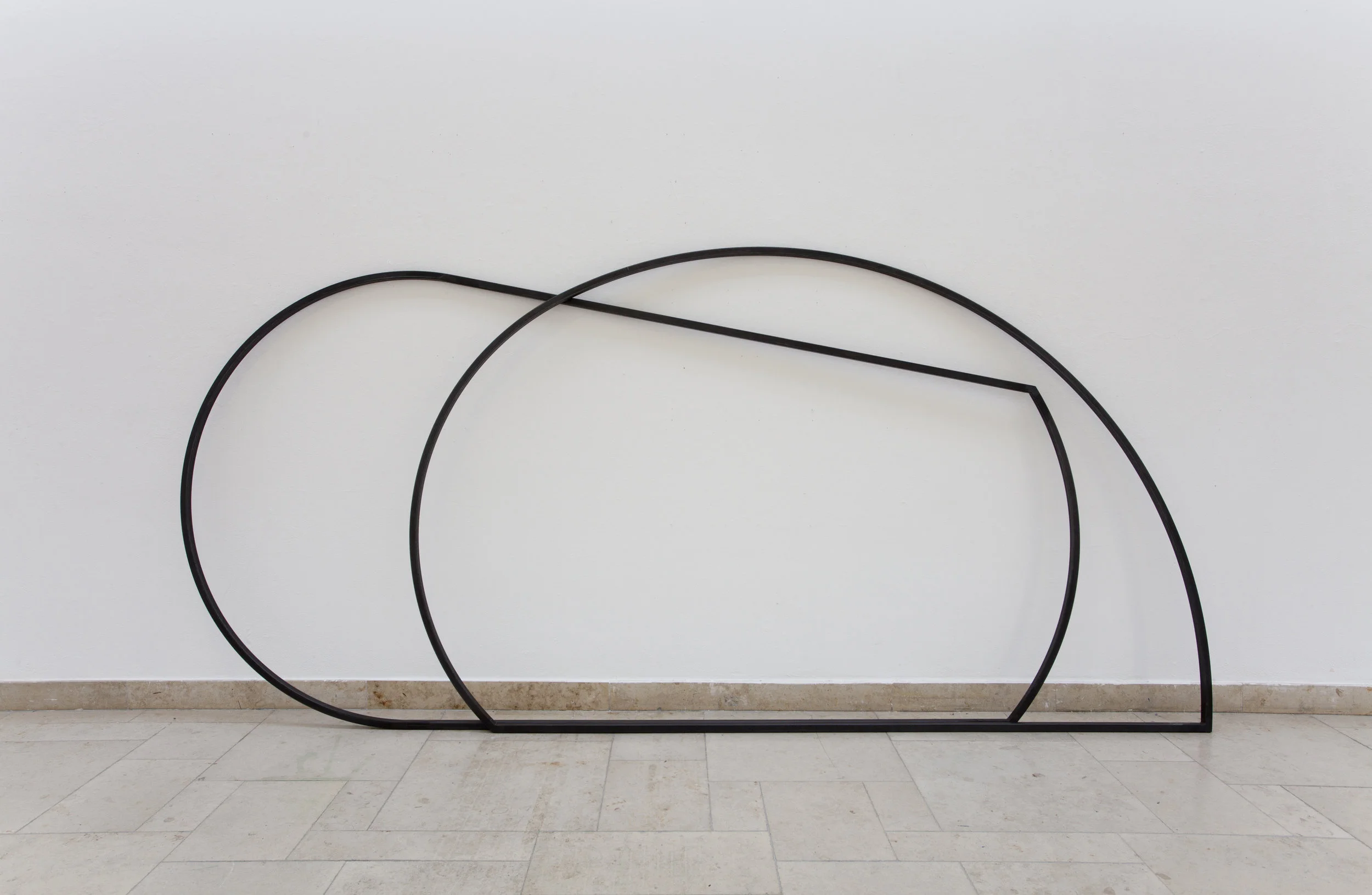  30MM // installation view  2017 // various sizes  steel 