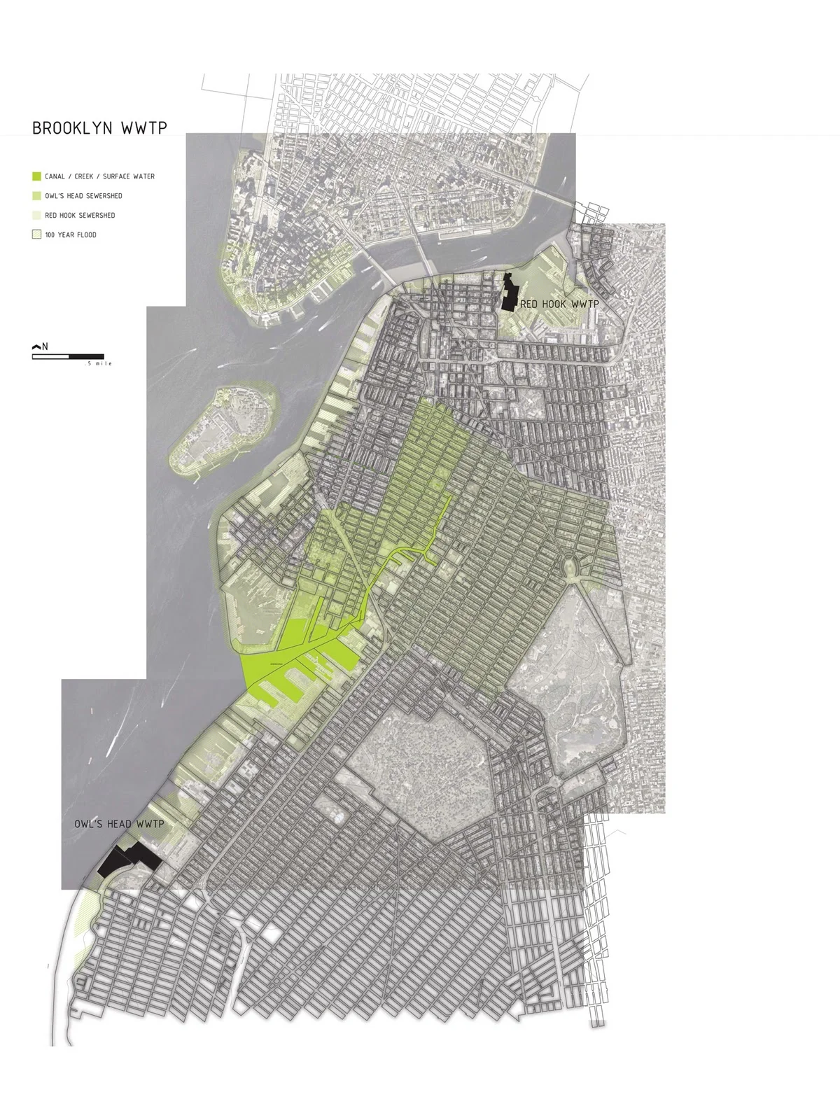The sewer system as it was laid out over the years uses the Gowanus Canal as a receiver of last resort. When surrounding sewers are overloaded they flow into the Gowanus. This happens on average 30-50 times a year. No amount of Super Fund remediation will alter this.