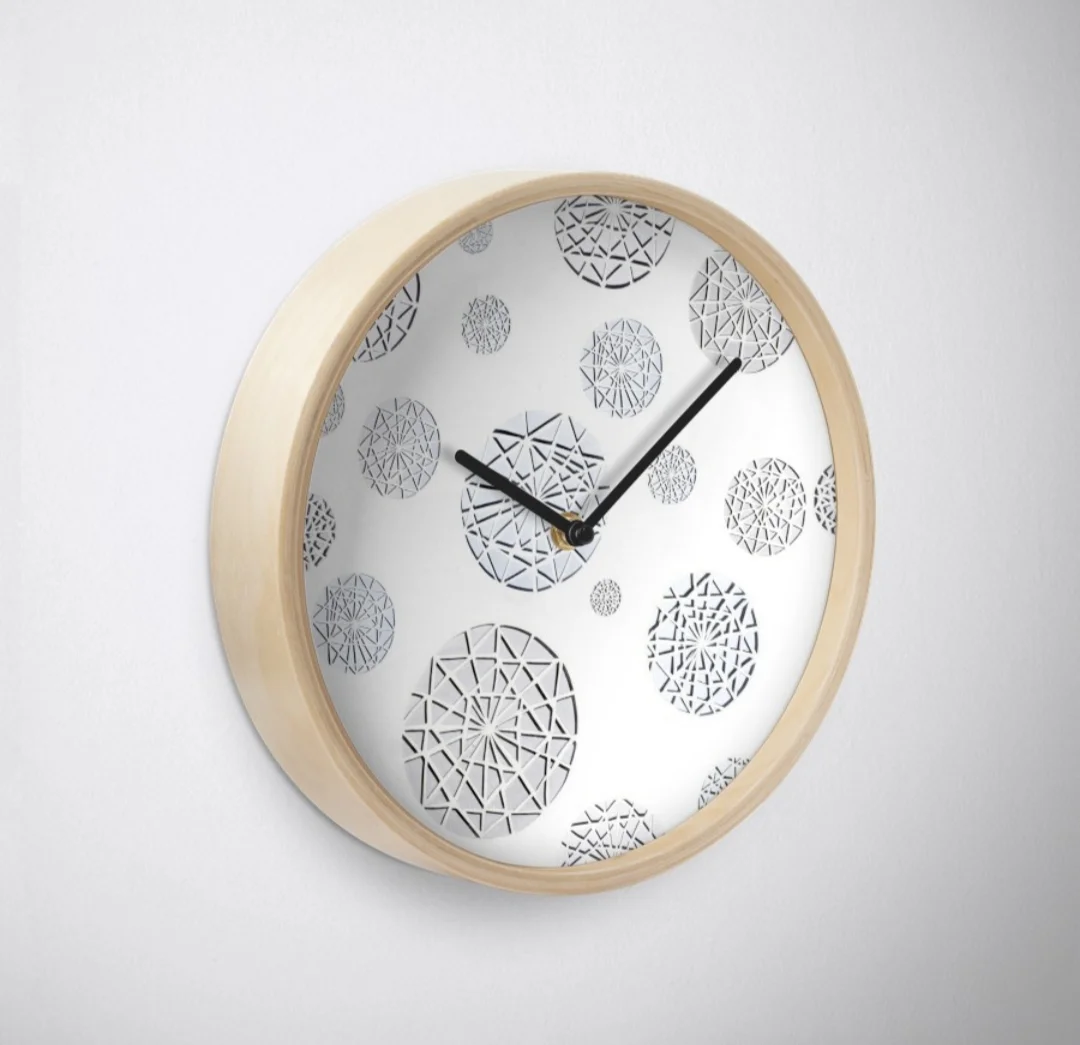 DIAMANTE CLOCK - REDBUBBLE shop