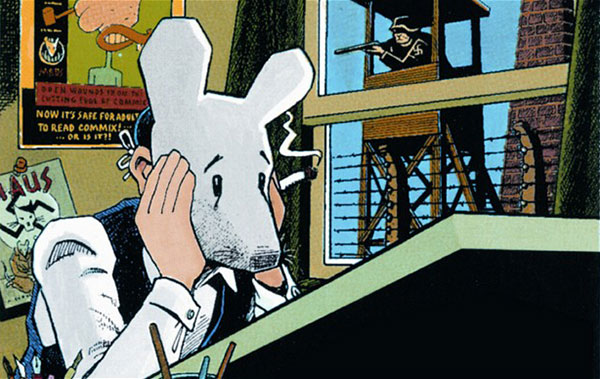 An image from Art Spielgelman's "Maus"