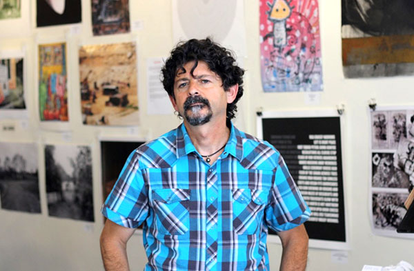 Jordan Elgrably is the executive director of the Levantine Cultural Center in Los Angeles. (Anthony Weiss/JTA)