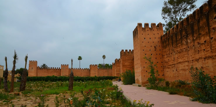 The southern Moroccan fortified town of Taroudant.