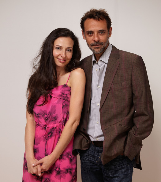 Ruba Nadda with her Cairo Time co-star, Alexander Siddig